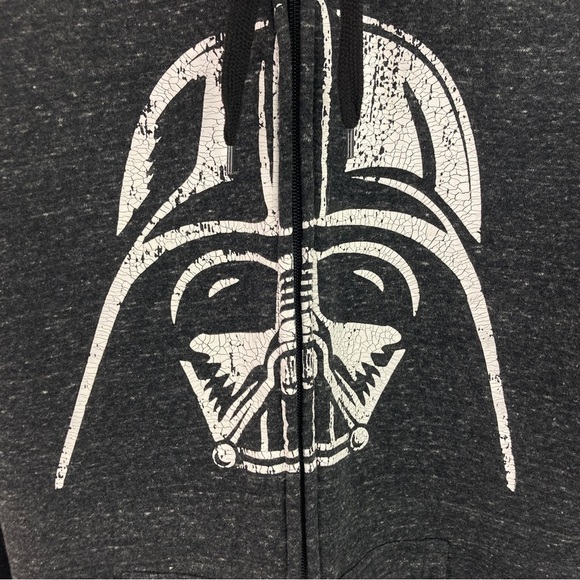 𝅺STARWARS Darth Vader Full Zip Mens Sweatshirt/ Hoodie Size L - Picture 8 of 10